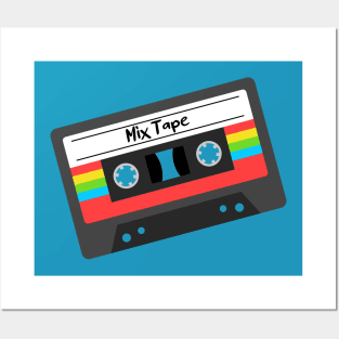 Colorful Mixtape Posters and Art